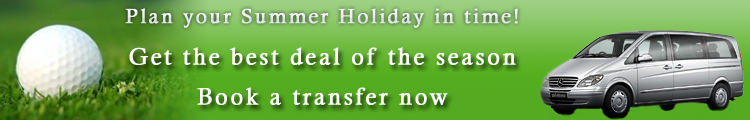 Book early a private golf transfer in Algarve for the summer